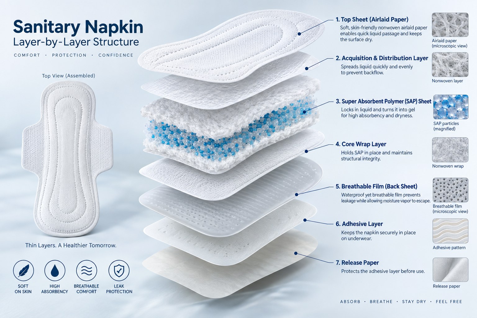 Femtech Sanitary Napkins: Herbal, Anion, & Ultra-Thin Core Trends - Quality Control & Packaging Economics
